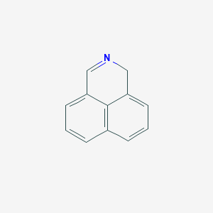 molecular formula C12H9N B1241550 1H-benzo[de]isoquinoline 