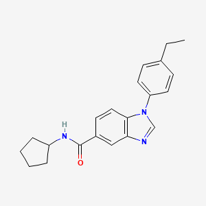 molecular formula C21H23N3O B12415520 K783-0308 