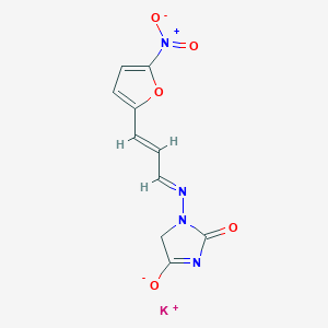 molecular formula C10H7KN4O5 B1241555 Solafur CAS No. 21287-44-5