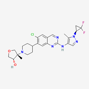 molecular formula C25H29ClF2N6O2 B12415601 Lrrk2-IN-4 