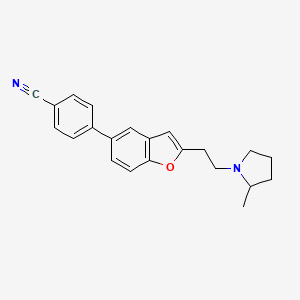 molecular formula C22H22N2O B1241562 ABT-239 