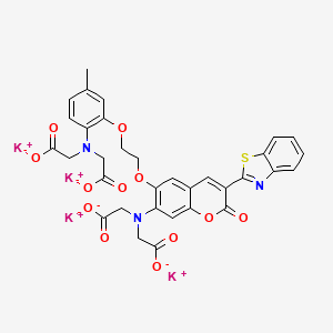 molecular formula C33H25K4N3O12S B12415738 BTC (tetrapotassium) 