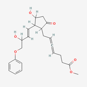 molecular formula C23H28O6 B1241576 CID 5353607 CAS No. 99631-11-5