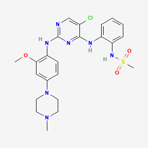 molecular formula C23H28ClN7O3S B12415837 ZX-29 
