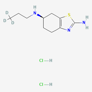 molecular formula C10H19Cl2N3S B12415871 Dexpramipexole-d3 (dihydrochloride) 