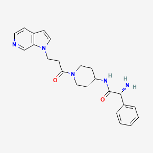 molecular formula C23H27N5O2 B12415902 CXCR4 modulator-1 