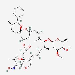 molecular formula C43H63NO11 B1241600 selamectin 