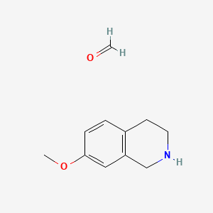 molecular formula C11H15NO2 B1241605 Poly-thiq CAS No. 57447-93-5