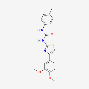 molecular formula C19H19N3O3S B12416073 Anticancer agent 37 