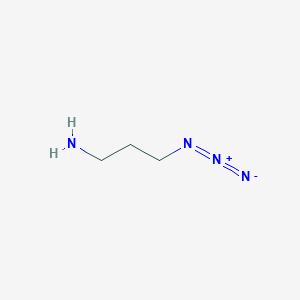 molecular formula C3H8N4 B124161 3-Azidopropylamine CAS No. 88192-19-2