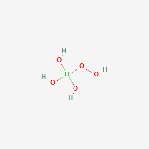 Hydroperoxy(trihydroxy)boranuide