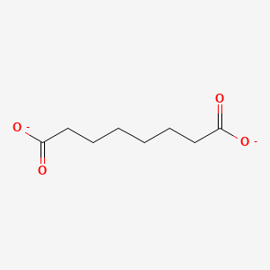 molecular formula C8H12O4-2 B1241622 Suberate CAS No. 58447-36-2