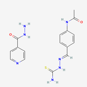 molecular formula C16H19N7O2S B1241631 Thiazina CAS No. 62682-46-6