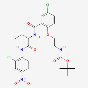molecular formula C25H30Cl2N4O7 B12416364 JMX0293 