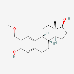molecular formula C20H28O3 B1241637 2-Methoxymethylestradiol 