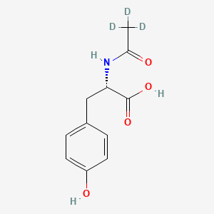 molecular formula C11H13NO4 B12416434 N-Acetyl-L-tyrosine-d3 