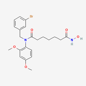 molecular formula C22H27BrN2O5 B12416447 YF479 