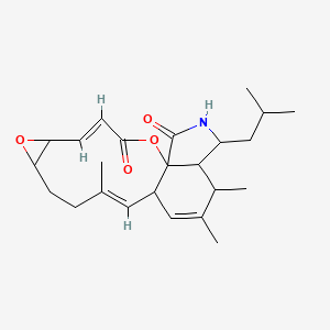 molecular formula C24H33NO4 B1241647 Aspochalasin F 