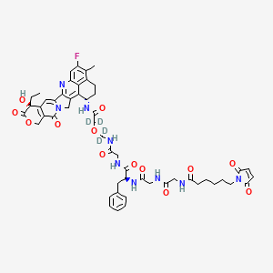 molecular formula C52H56FN9O13 B12416674 Deruxtecan-d4-1 