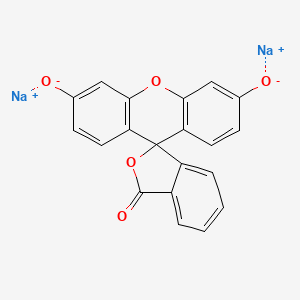 molecular formula C20H10Na2O5 B12416709 Fluorescein (sodium) 