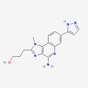 molecular formula C17H18N6O B12416790 NLRP3 modulators 1 