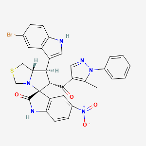 molecular formula C32H25BrN6O4S B12416880 AChE-IN-4 