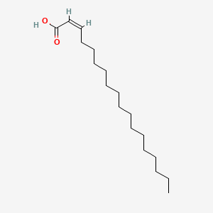 molecular formula C18H34O2 B1241689 cis-2-Octadecenoic acid CAS No. 27104-13-8
