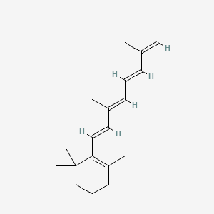molecular formula C20H30 B1241690 Axerophthene CAS No. 6895-29-0