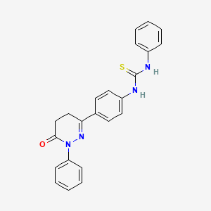 molecular formula C23H20N4OS B12416906 B-Raf IN 9 