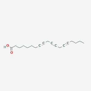molecular formula C19H26O2 B1241697 8,11,14-Nonadecatriynoic acid 