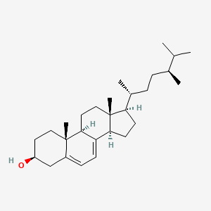 molecular formula C28H46O B1241699 Ergosta-5,7-dien-3-ol CAS No. 516-79-0
