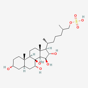 molecular formula C27H48O9S B12417025 Sycosterol A 