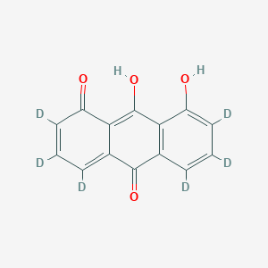 molecular formula C14H8O4 B12417072 Danthron-d6 