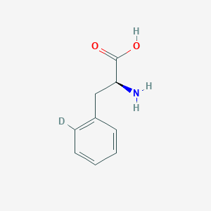 molecular formula C9H11NO2 B12417077 L-Phenylalanine-d1 