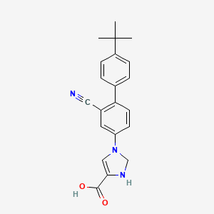 molecular formula C21H21N3O2 B12417089 Xanthine oxidoreductase-IN-2 
