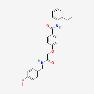 molecular formula C25H26N2O4 B12417123 Meis-IN-3 