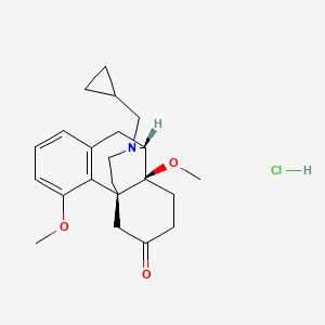 molecular formula C22H30ClNO3 B12417126 Cyprodime hydrochloride CAS No. 2387505-50-0