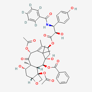 molecular formula C47H51NO15 B12417245 3'-p-Hydroxy Paclitaxel-d5 