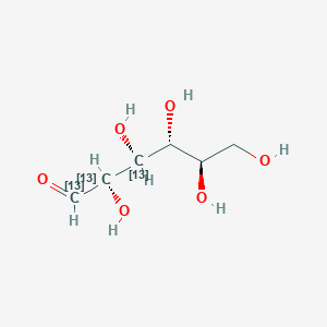 molecular formula C6H12O6 B12417288 D-Glucose-13C3-1 