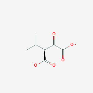 (2S)-2-isopropyl-3-oxosuccinate(2-)