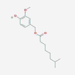 molecular formula C17H26O4 B1241738 Nordihydrocapsiate CAS No. 220012-53-3