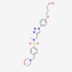 molecular formula C24H30FN5O4S B12417450 CXCR4 probe 1 