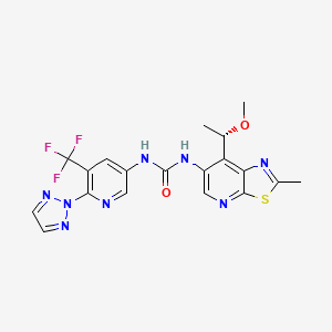 molecular formula C19H17F3N8O2S B12417454 Malt1-IN-7 
