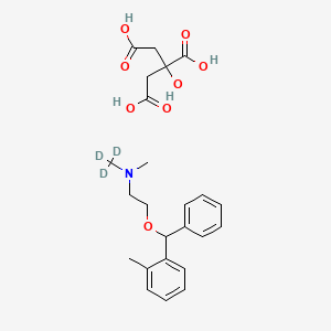 molecular formula C24H31NO8 B12417500 Orphenadrine-d3 Citrate Salt 