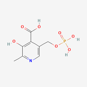 4-Pyridoxic acid 5'-phosphate