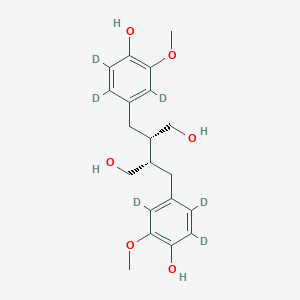 molecular formula C20H26O6 B12417551 rac Secoisolariciresinol-d6 