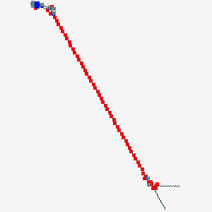 molecular formula C153H284N9O60P B12417716 DSPE-PEG46-Folate 