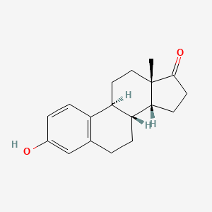 (8R,9S,13S,14R)-3-hydroxy-13-methyl-7,8,9,11,12,14,15,16-octahydro-6H-cyclopenta[a]phenanthren-17-one