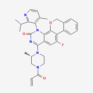 molecular formula C32H32FN5O3 B12417785 KRAS G12C inhibitor 23 