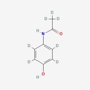 molecular formula C8H9NO2 B12417788 Acetaminophen-d7 